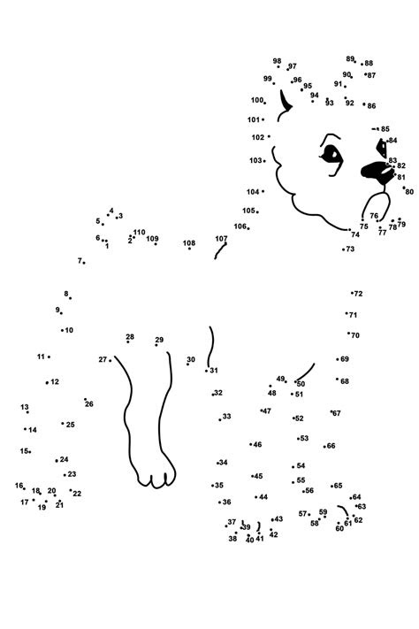 With the help of free printable kids coloring pages, you can make learning more enjoyable for your children. dot to dot for kids printable dot to dot printables dots game