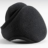 Stretch Tech Fleece Earmuffs / Ear warmers - Collapsible