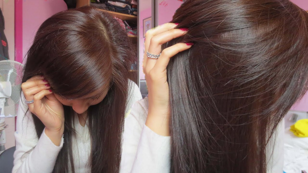 How To Dye Black Hair to Brown (without bleaching) - very ...