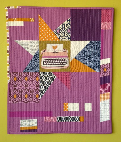 Type of Improv Mini Quilt