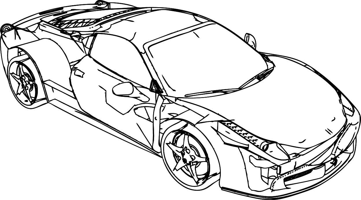 Free Ferrari Coloring Pages Download Free Clip Art Free Clip Art