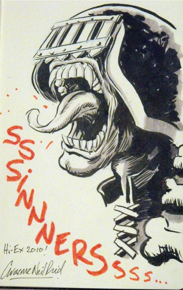Graeme Neil Reid,Illustration,2000ad