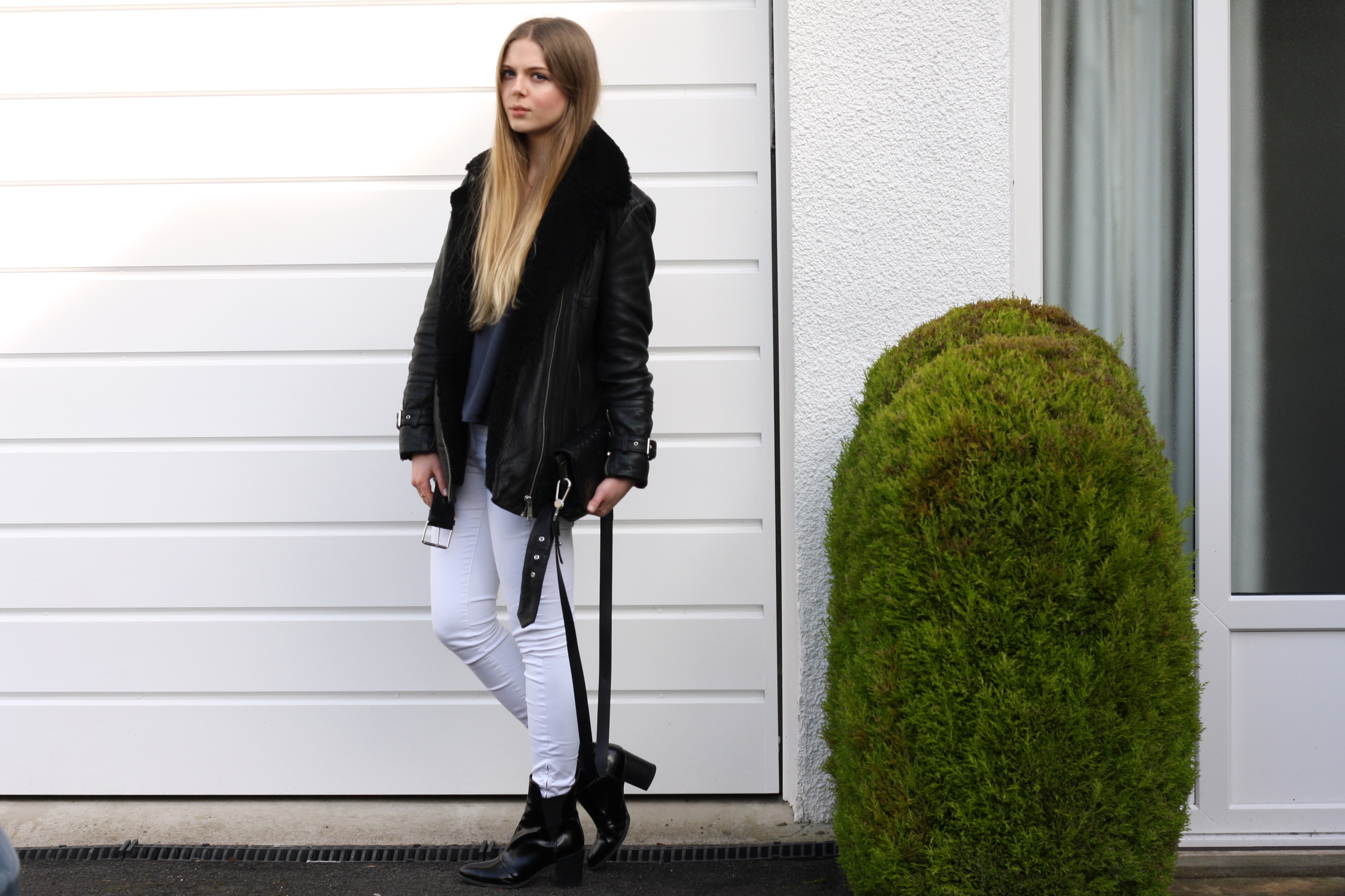 Zara patent boots
