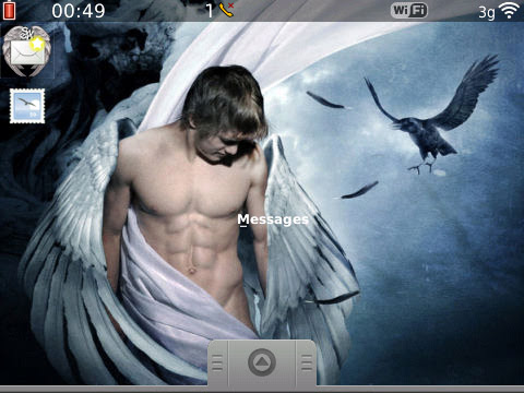 gothic angel wallpaper. Gothic Angel for 9700 themes