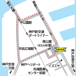 Ikea イケヤ家具 港北 船橋 関西 神戸 大阪