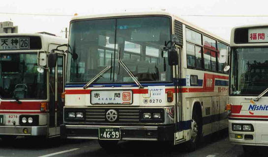 西鉄バス 赤間 ８２７０