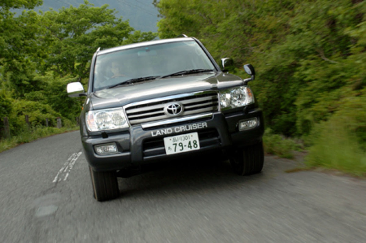 トヨタ ランドクルーザー 100 ワゴン Vxリミテッド 5at ブリーフテスト トヨタ ランドクルーザー 100 ワゴン Vxリミテッド 5at Webcg
