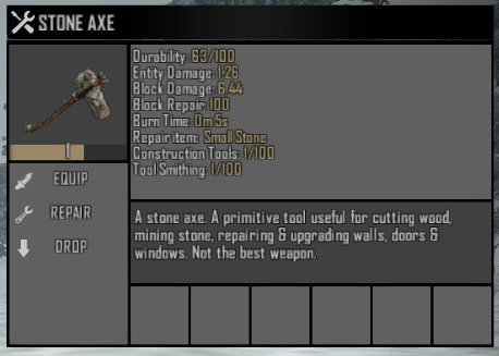修理 ゲームシステム 7days図書館 7 Days To Die 解説 攻略サイト