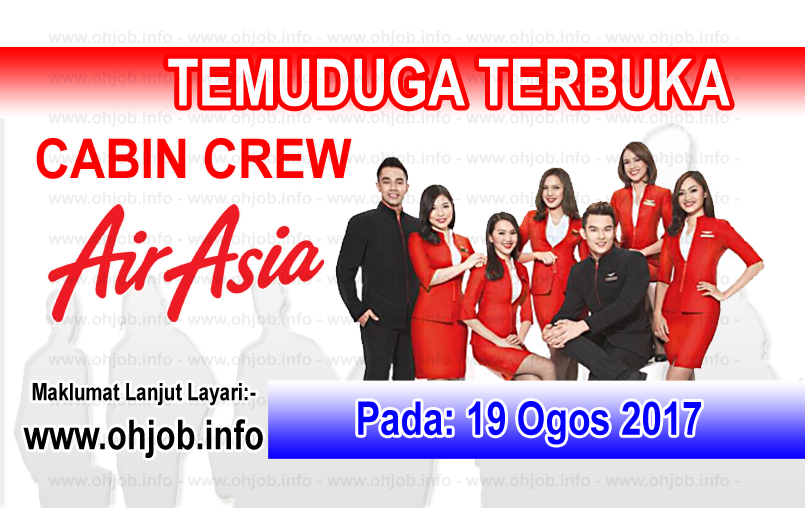 Jawatan Kerja Kosong AirAsia Berhad logo www.ohjob.info ogos 2017