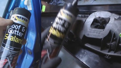 Peugeot 107 Rear Window Glue