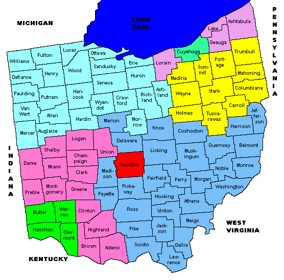Ohio Area Codes
