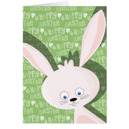 Easter bunny card