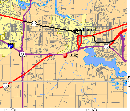 Ypsilanti Zip Code Map 48197 Zip Code (Ypsilanti, Michigan) Profile   homes, apartments 