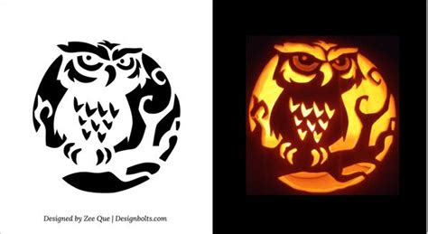 An owl can be seen as a bad omen or as a person who has passed and is protecting the people that they left behind. best 25 owl pumpkin stencil ideas on pinterest owl pumpkin carving