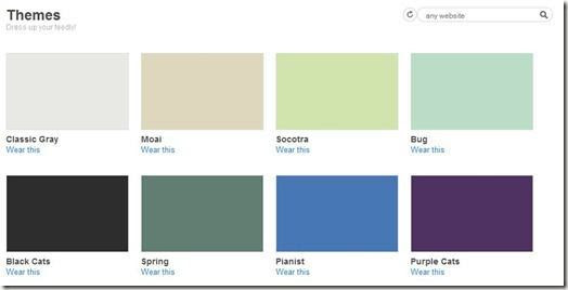 Feedly Change Themes