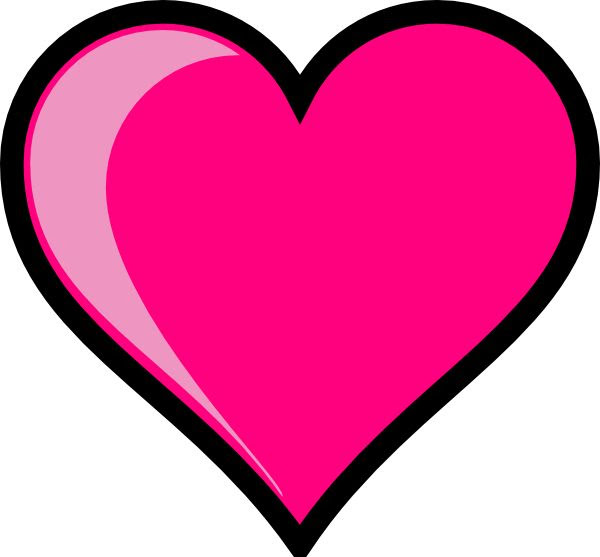 Download carved heart outline clipart - Clipground
