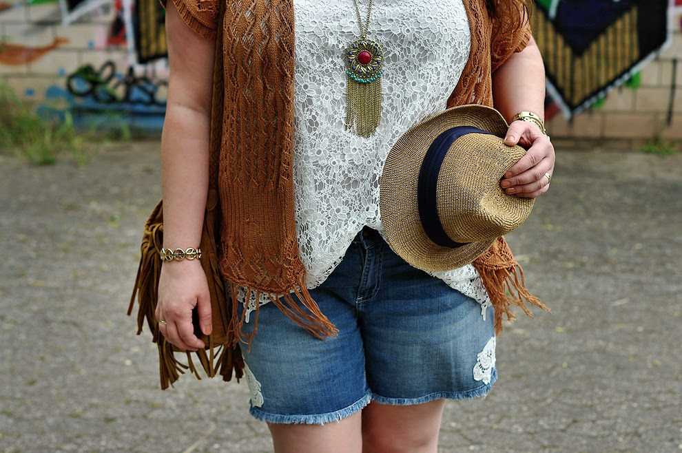 Große Größen Plus Size Fashion Blog Festival plus size outfit