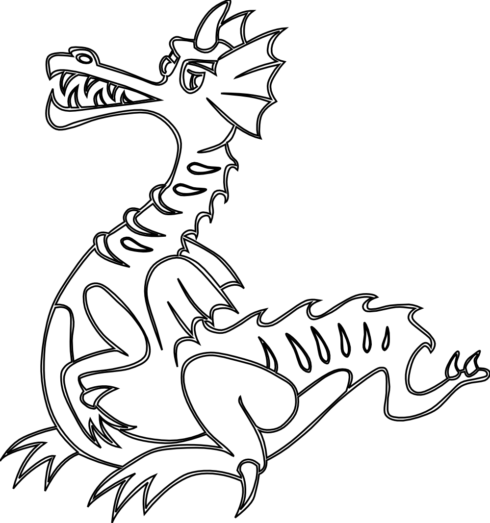 Download Awesome Dragon Coloring Pages at GetColorings.com | Free ...