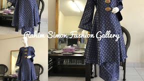 Pola Baju Kurung Riau Johor - Baju Kurung Pahang Songket Baju Kurung Johor Songket Baju Kurung Pahang Aliya Saeeda Collections