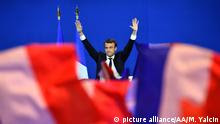 Präsidentschaftswahl in Frankreich Emmanuel Macron