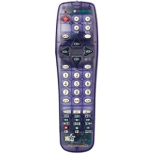 HQ 4-in-1 Remote Control Transparant Blue Multi Function Wide Angle Infra Red