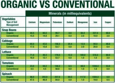 1. More Nutrients e1348815573500 Top 10 Benefits of Organic Food