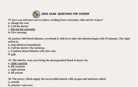 Free Read Qatar prometric exam for nurses sample questions Open Library PDF
