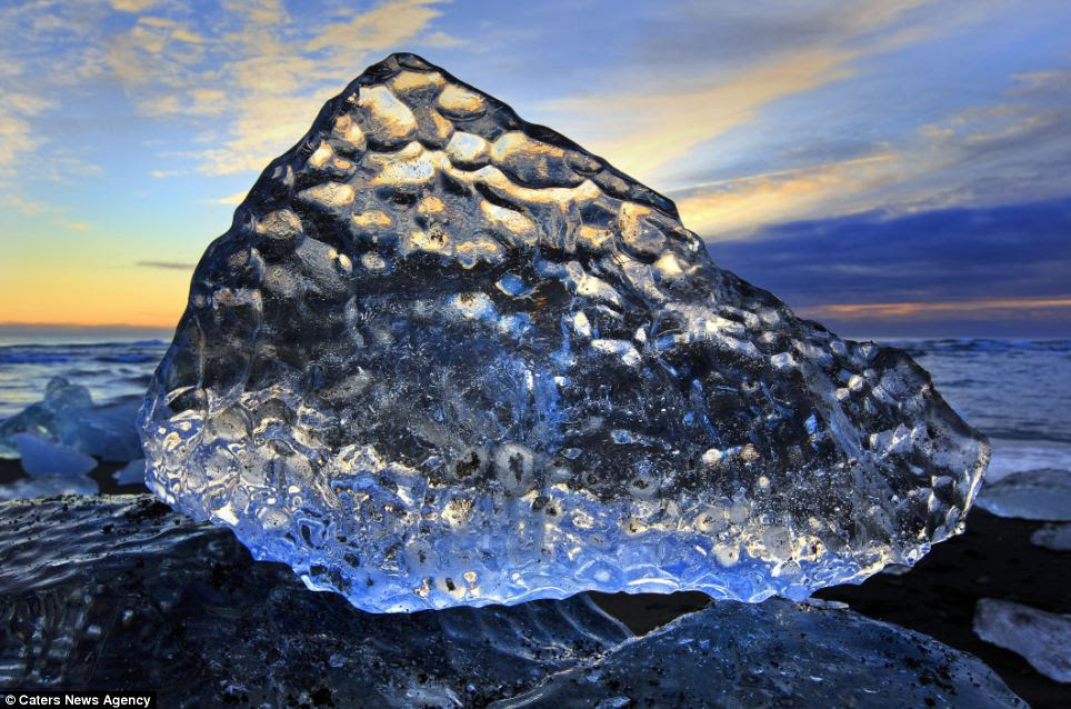 Labour of love: The Moldovan photographer scoured the frozen shores ...