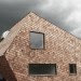 Cone House, Trigueiros Architecture, Sweden, Stockholm Archipelago, shingle-clad architecture, shingles, wooden shingles, triple-height room, double-height, wooden flooring, waterfront, angular house, natural light, glazed end wall
