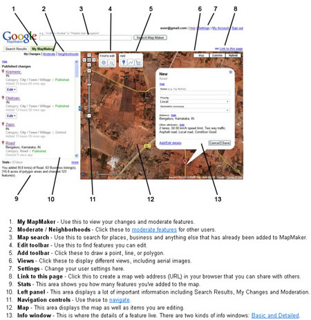 Google Maps Map Maker [Vector