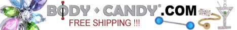 Body Jewelry for Sale at BodyCandy.com