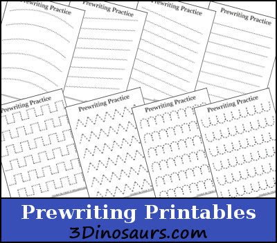 Libre Prewriting Práctica Imprimibles
