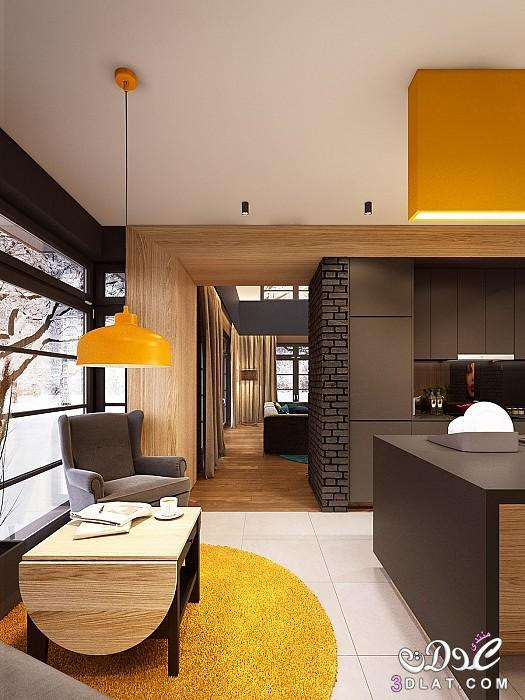 منزل جذّاب بألوان مغرية