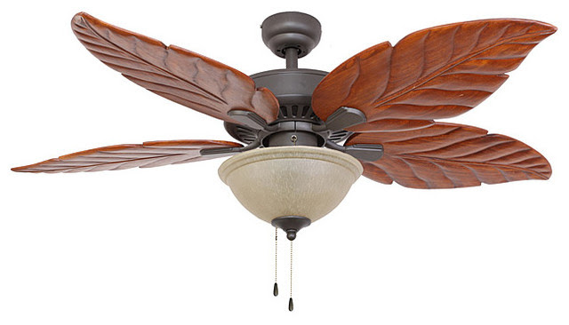 EcoSure Aruba Bowl Light Bronze 52-inch Ceiling Fan ...