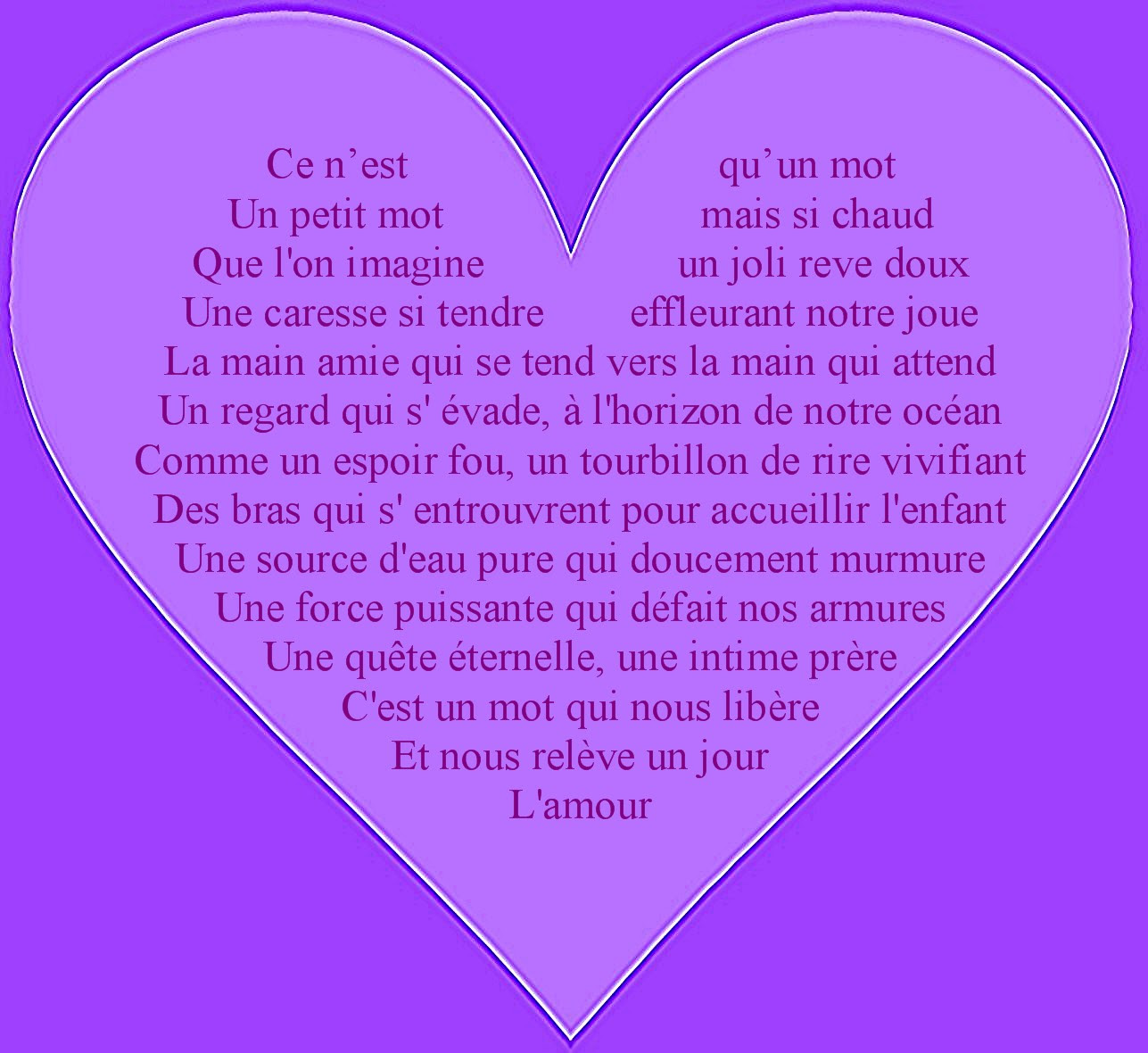 Citation D Amour