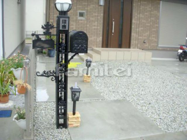 機能門柱 ディズニーファンクションポール ファミリー庭園 奈良店 タカショー リフォームガーデンクラブ