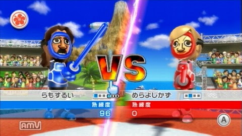Wiiスポーツリゾートで遊んでみた 芸能人mii作ってみました