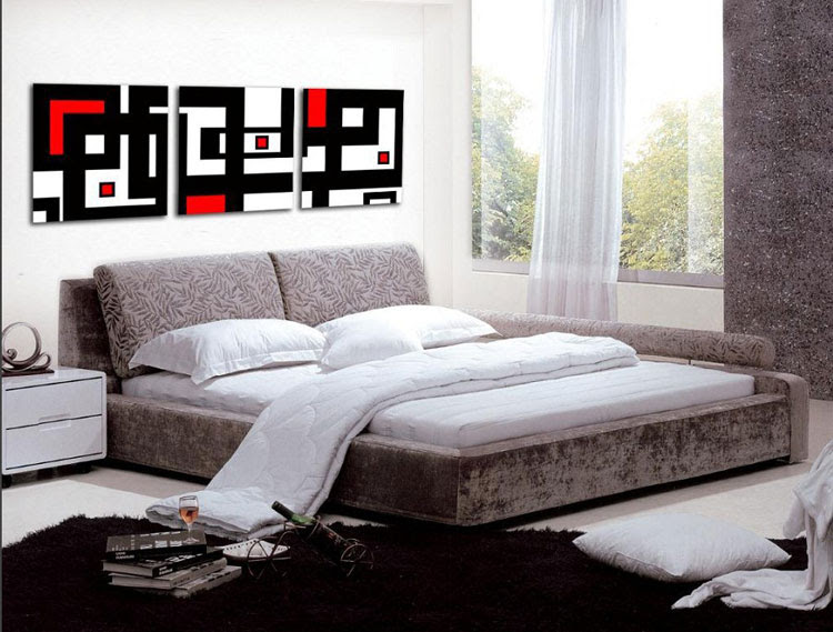 40 Quadri Moderni Astratti per la Camera da Letto ...