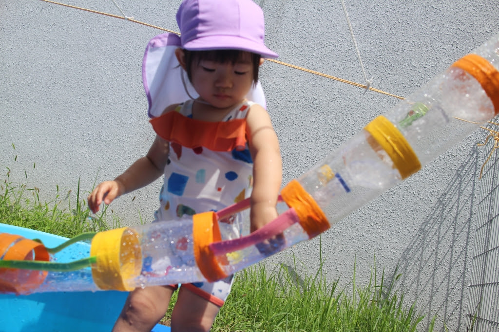 はじめての水遊び 星のまち保育園のブログ