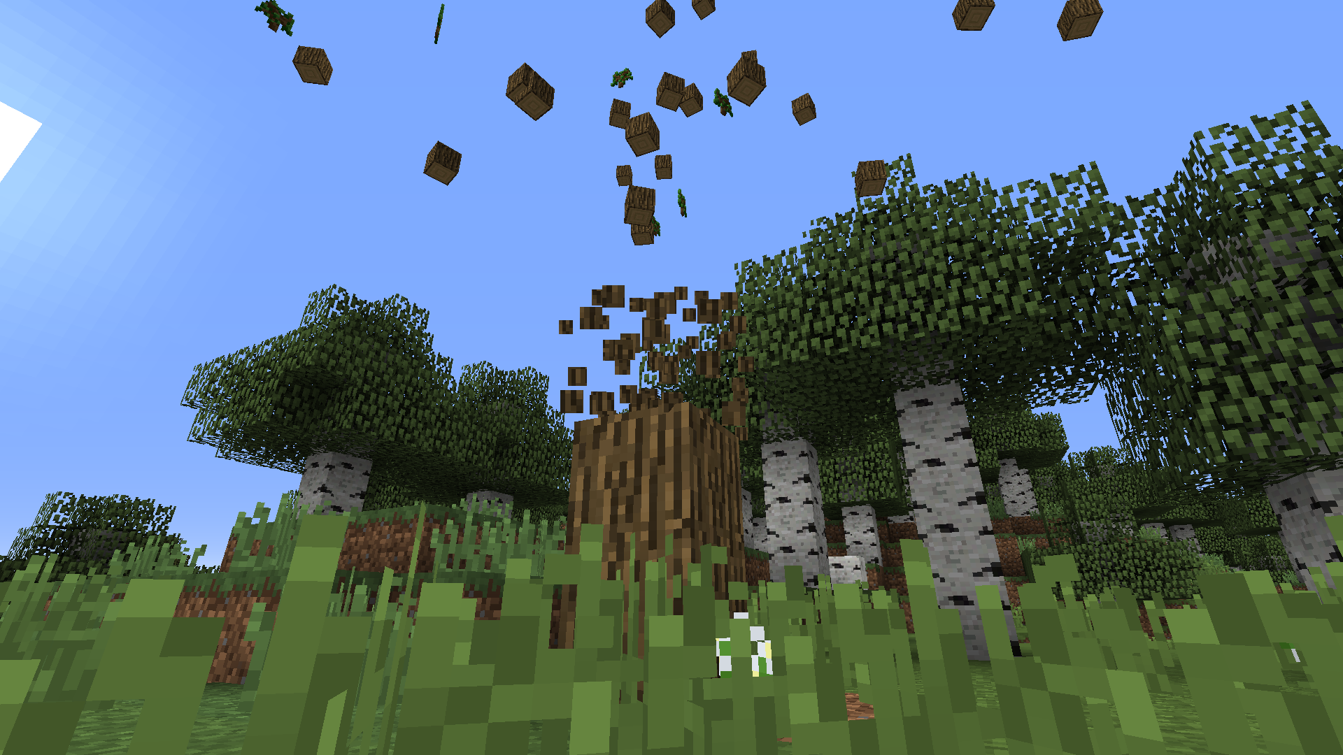 Treecapitator Port Mods Minecraft Curseforge