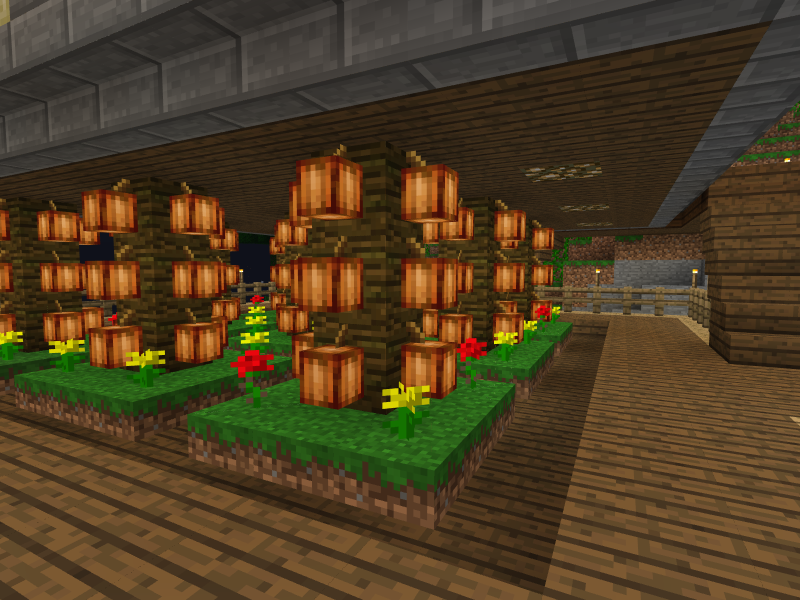 Minecraft Jungle Wood House Hill for some jungle wood
