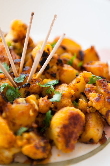 Cauliflower-potato appetizer!