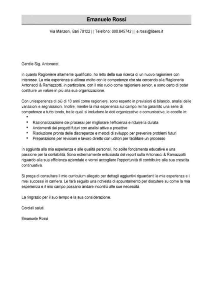 Come scrivere una lettera di presentazione - Agenzia Lavoro