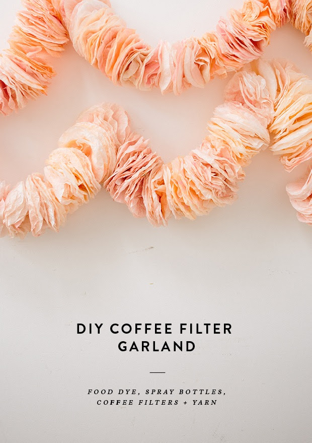 Diy Coffee Filter Garland Texas Diy
