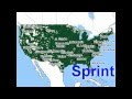 Cell Phone Coverage Map Comparison