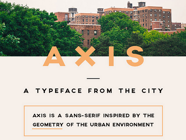 axis-free-font