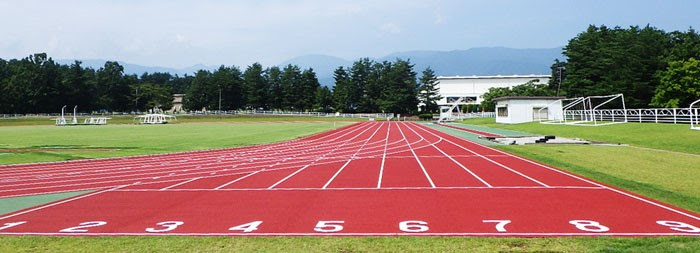 長野県松本平広域公園 信州スカイパーク 補助陸上競技場がリニューアル 長野県松本市