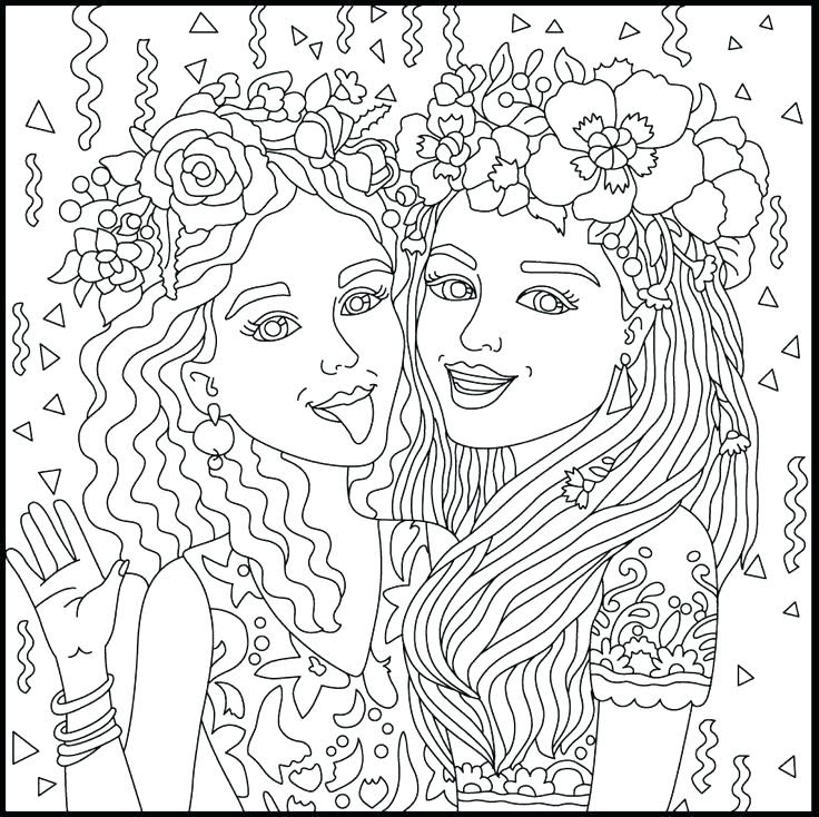 Bff Coloring Pages at GetColorings.com | Free printable ...