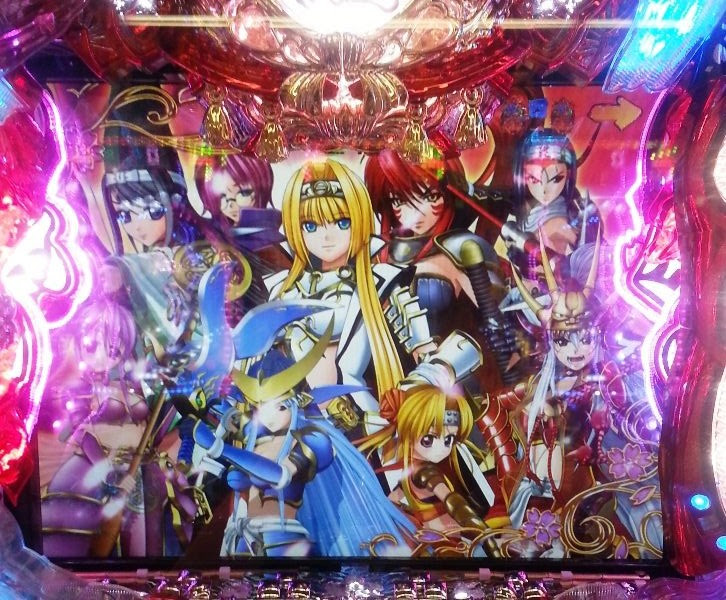 覚醒図柄で足利ヨシテル出陣 ｃｒ戦国乙女３ リバー オブ チェリー