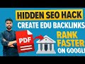 The #1 SEO Mistake You're Making with EDU Backlinks